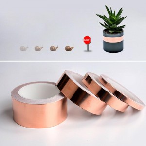 ຜູ້ຖືກກ່າວຟ້ອງ Slug ແລະຫອຍ Barrier ເຮັດຈາກ Conductive Copper Foil Tape