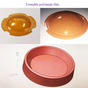 High Performance JP Thermoforming Polyimide film for Lithium Battery Gasket Insulation