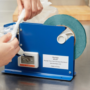 Colored Filmic PVC Bag Sealing Tape Bag Neck Sealer Tape 9mm