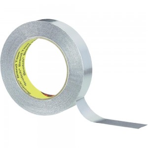 3M363L haute température Aluminium Foil tissu de verre Ruban Cache-câbles d'isolation